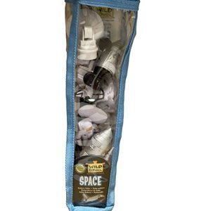 Wild Republic Nature Tubes Space & Astronauts Play Set Zipper Case #84238